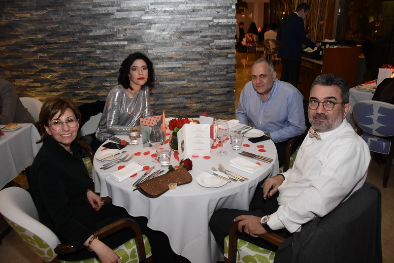 Love at le gray with an enchanting dinner at Indigo on the Roof